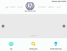 Tablet Screenshot of bountifullaw.com